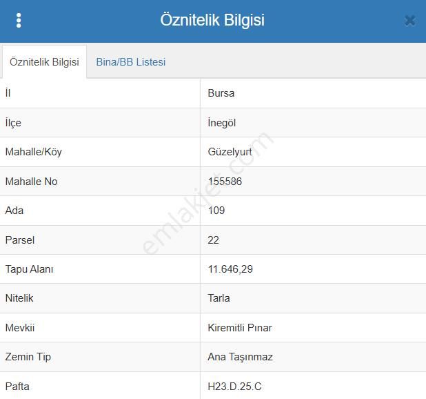 Sinerji'den İnegöl Güzelyurtta 11.646 M2 Satılık Fırsat Arazi - Görsel 2