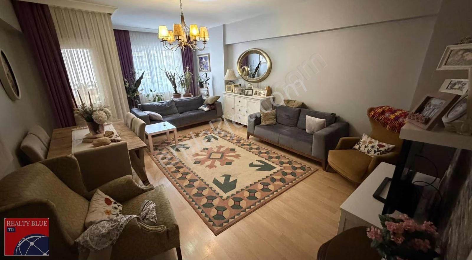 Vural Kent Sitesinde 3+1 Net 95m2 Çift Balkonlu Ara Kat Daire - Görsel 2