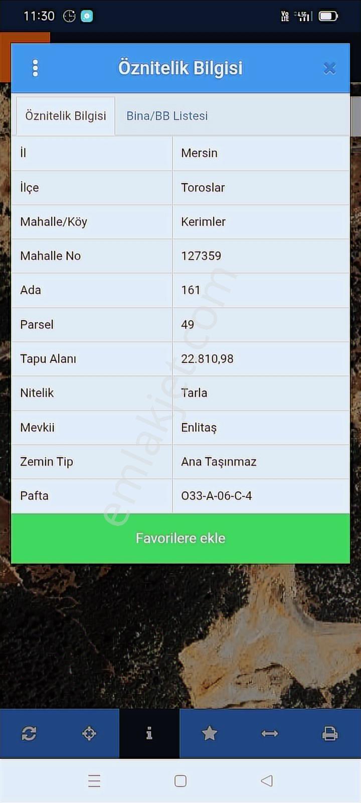 Kerimler'de Meşe Et Karşısı Yol Üzerinde 51.428 M2 Satılık Tarla - Görsel 3