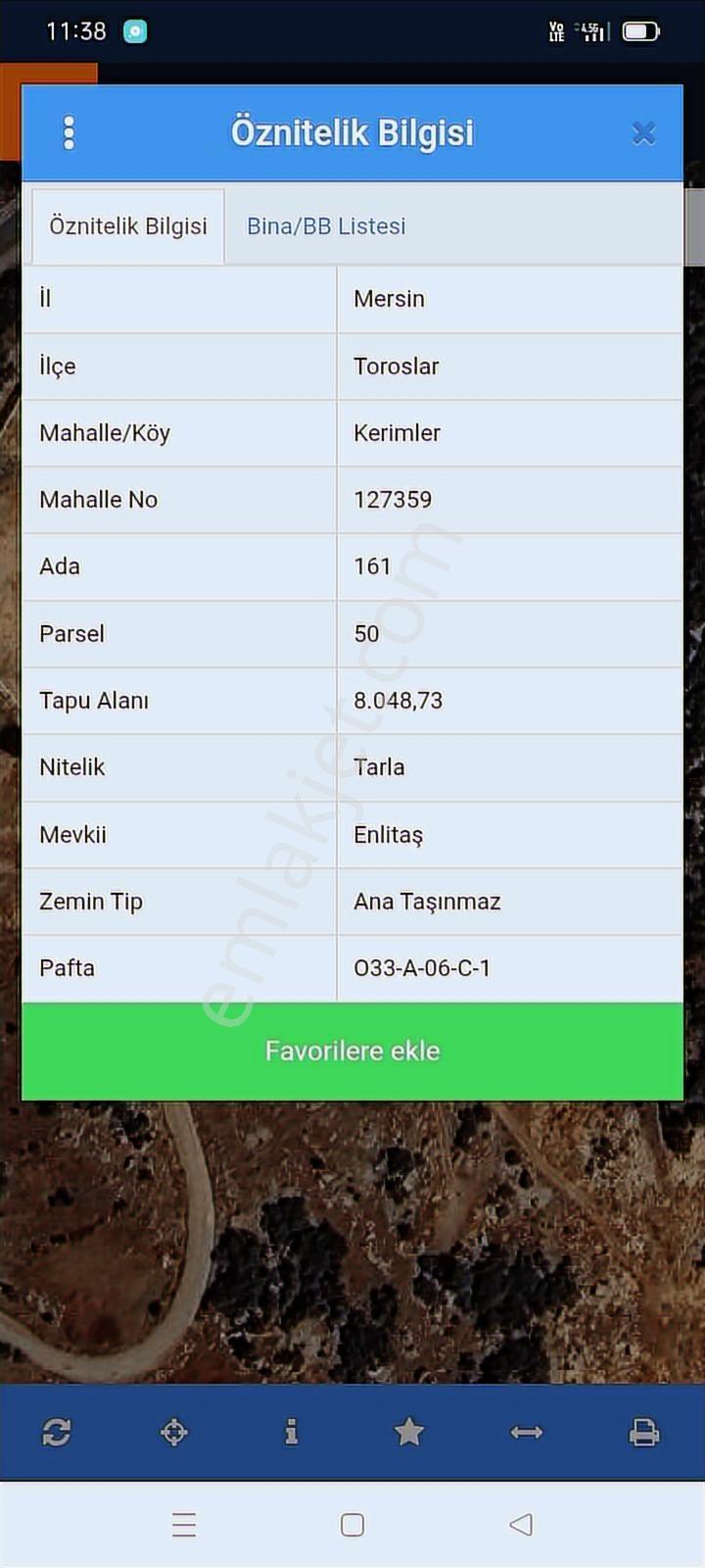 Kerimler'de Meşe Et Karşısı Yol Üzerinde 51.428 M2 Satılık Tarla - Görsel 2