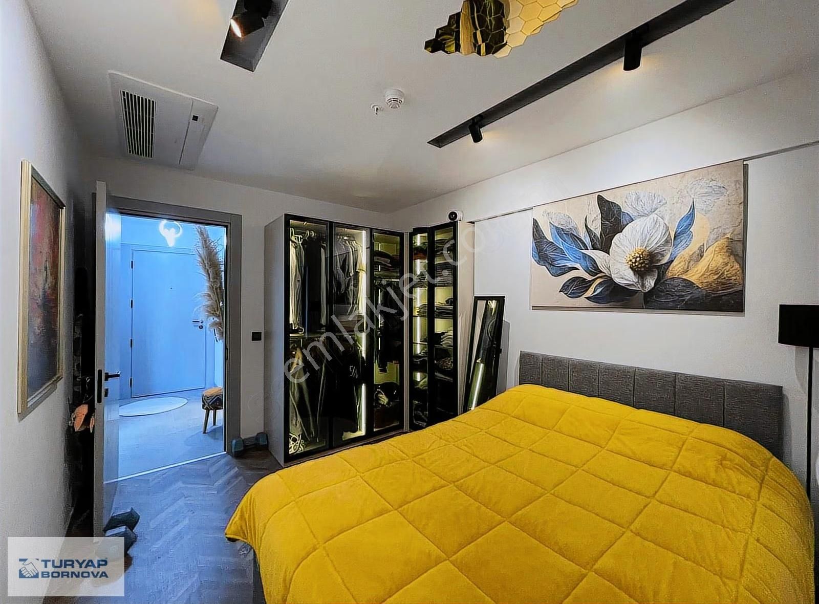 Bornova Turyap'tan Viven Vogue Eşyasız Kiralık 1+1 Daire - Görsel 15