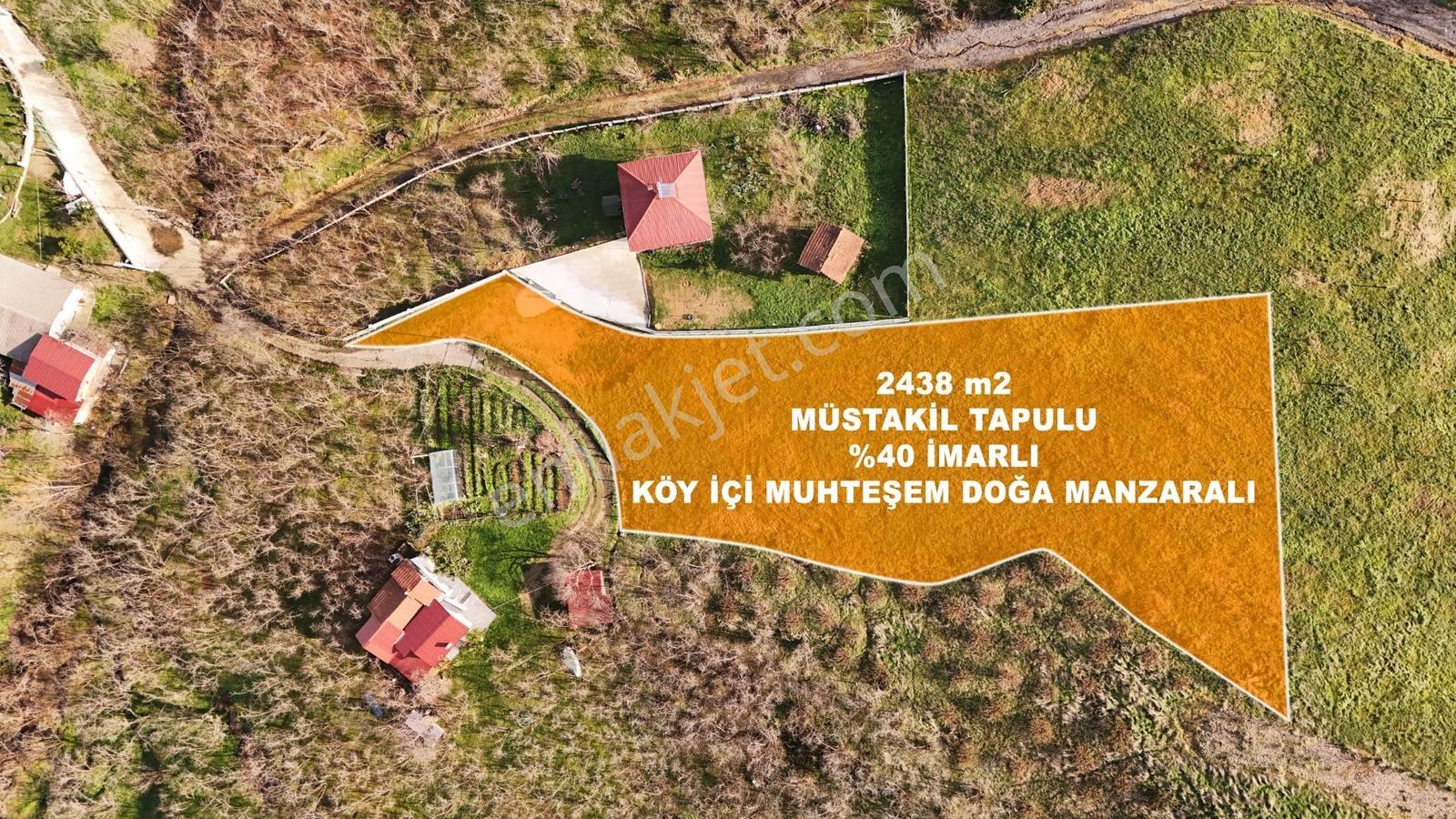 Sakarya Kocaali Doğa Manzaralı Müstakil 2438 M2 İmarlı Arsa - Görsel 19