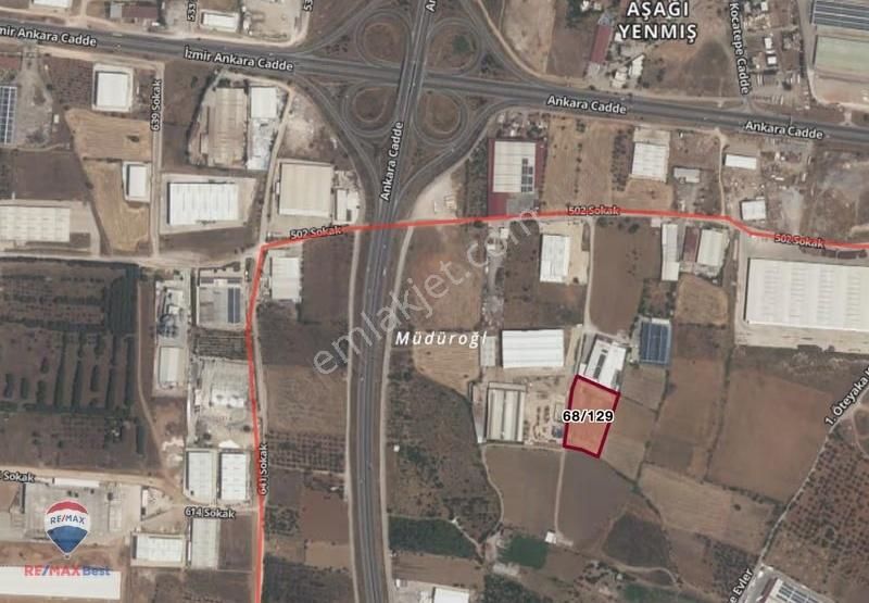 34 İzmir Kemalpaşa Osb Sınırında Satılık 7201 M2 Fabrika Arazisi - Görsel 2