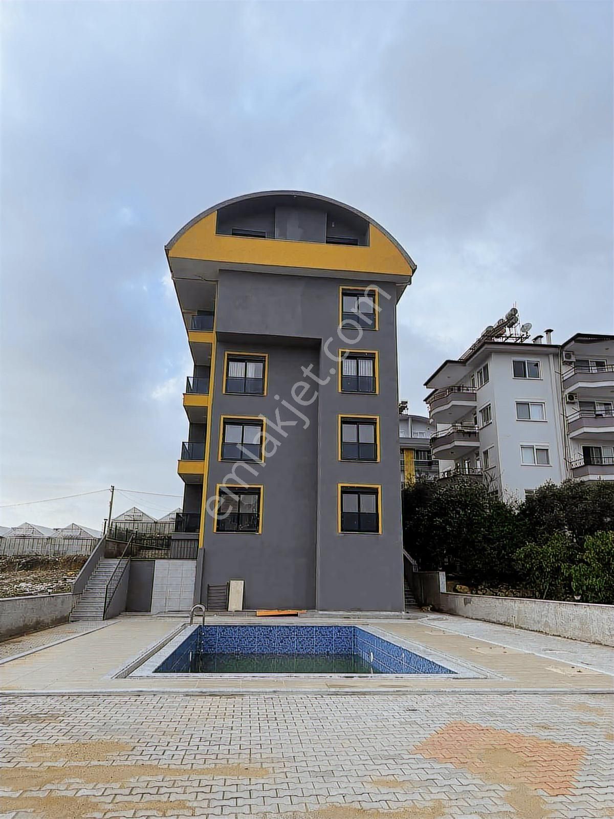 Alanya Payallar'da Deniz Manzaralı Satılık 1+1 Daire - Görsel 25