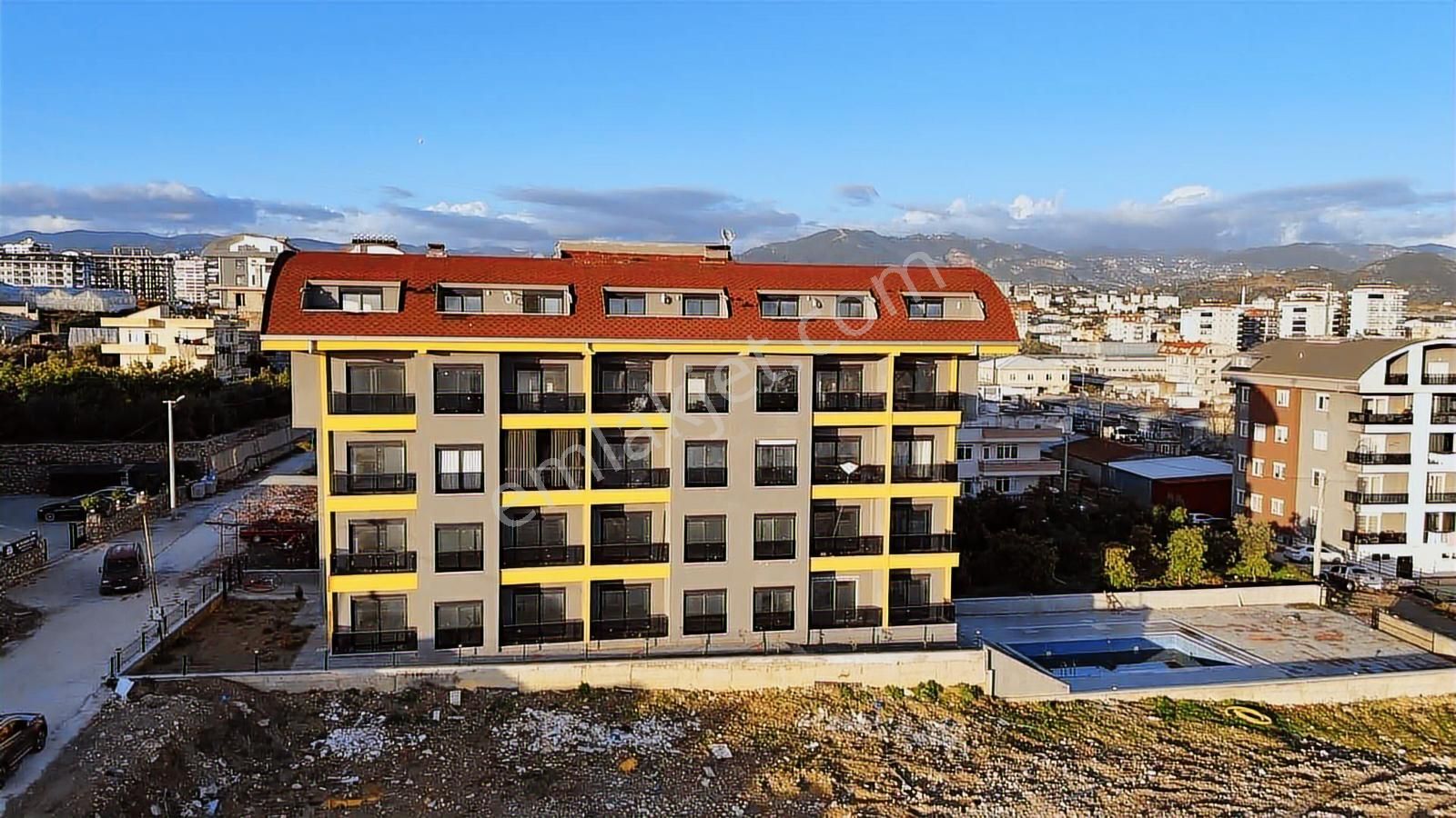 Alanya Payallar'da Deniz Manzaralı Satılık 1+1 Daire - Görsel 12