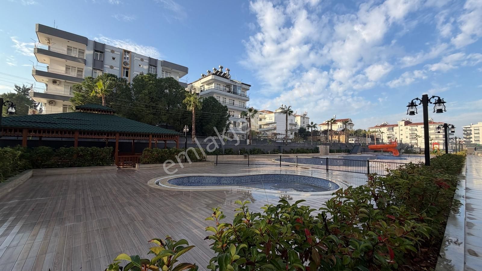 1+1 Eşyalı Hamam Fitness Olimpik Havuz Kapalı Ve Açık Otoparklı - Görsel 5