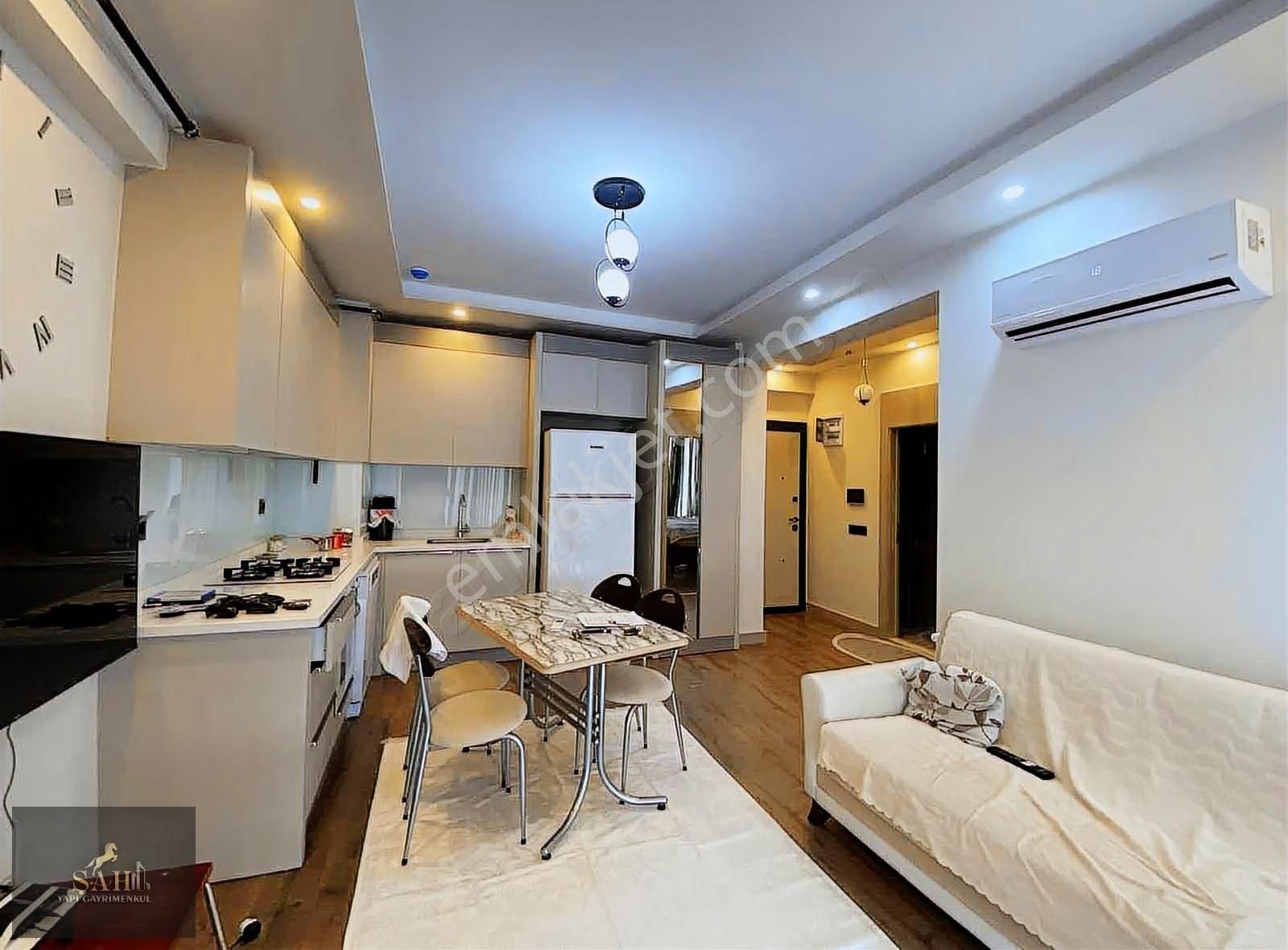 Şah Yapı'dan Aylık Ödemeli Lüks Eşyalı 1+1 Kiralık Daire - Görsel 11