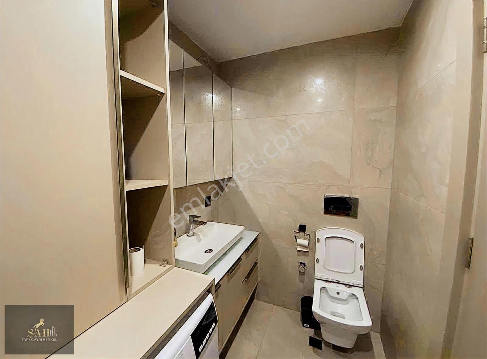 Şah Yapı'dan Aylık Ödemeli Lüks Eşyalı 1+1 Kiralık Daire - Görsel 17