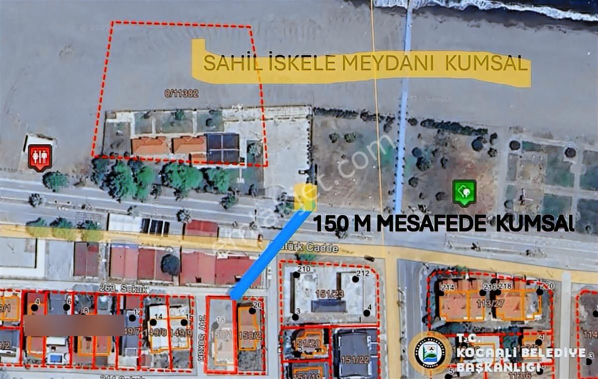 Kocaali Yalıda Denize 1. Parsel 3+1 Manzaralı Tripleks Villa - Görsel 27