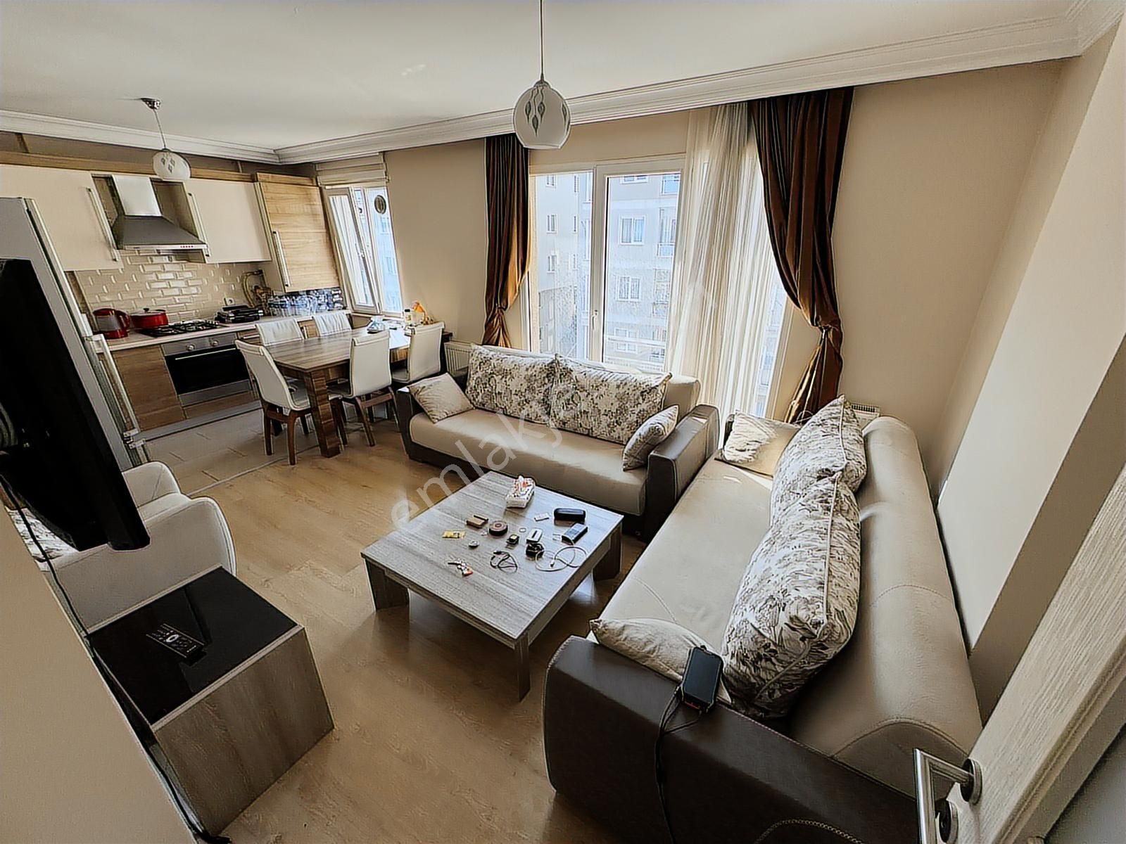 Sevinç Evleri 2'de 2+2 Satılık Ankastreli Dubleks Daire