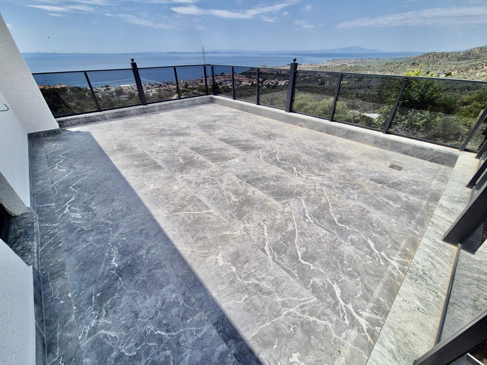 ▓karabuluttan▓deniz Manzaralı Jakuzi & Türk Hamamı & Havuzlu Sıfır Lüx Villa - Görsel 11