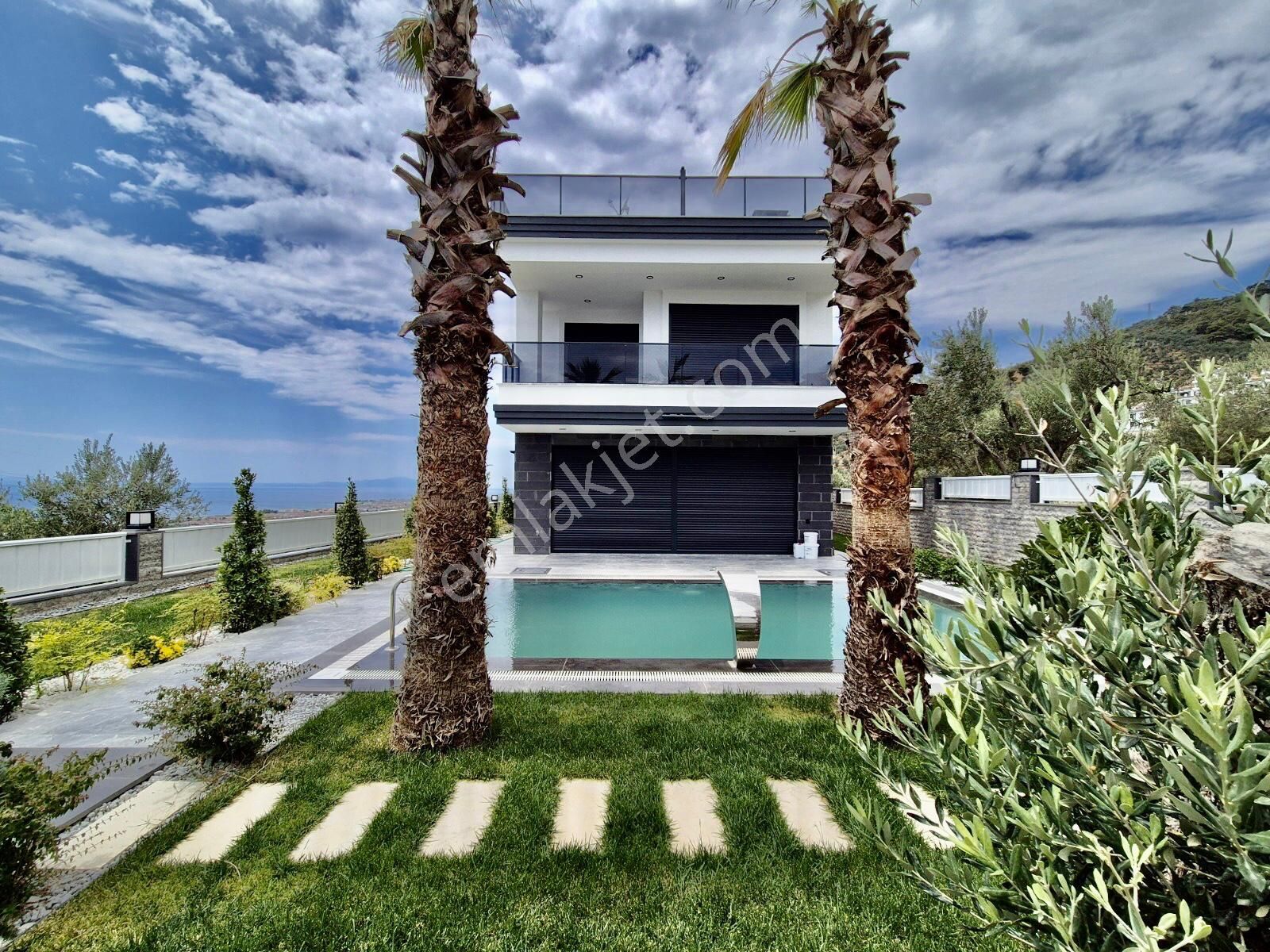 ▓karabuluttan▓deniz Manzaralı Jakuzi & Türk Hamamı & Havuzlu Sıfır Lüx Villa - Görsel 5