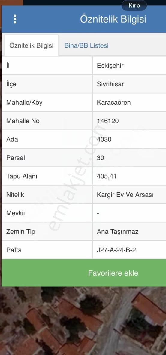 Sivrihisar Karacaören Mh .405.41 M2 Kargir Ev Ve Arsası - Görsel 14