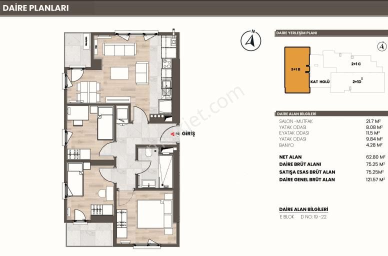 Küçükçekmece'de Projeden 24 Ay Vadeli Ödeme Avantajlı 2+1 55m² - Görsel 35