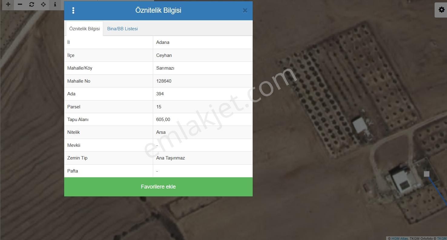 Adana/ceyhan/sarımazı Mah. Yatırım'ın Yeni Adresi Satılık Arsa