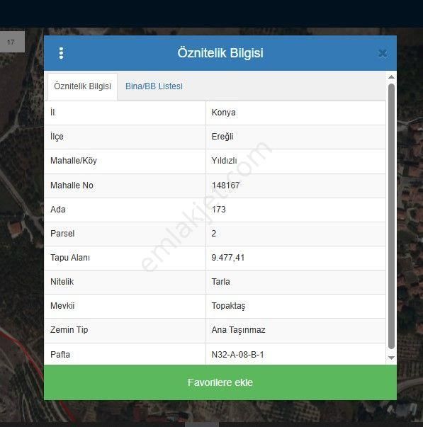 Cazip'ten Yıldızlıda Köy İçi Tek Tapu 9477m² Tarla - Görsel 12