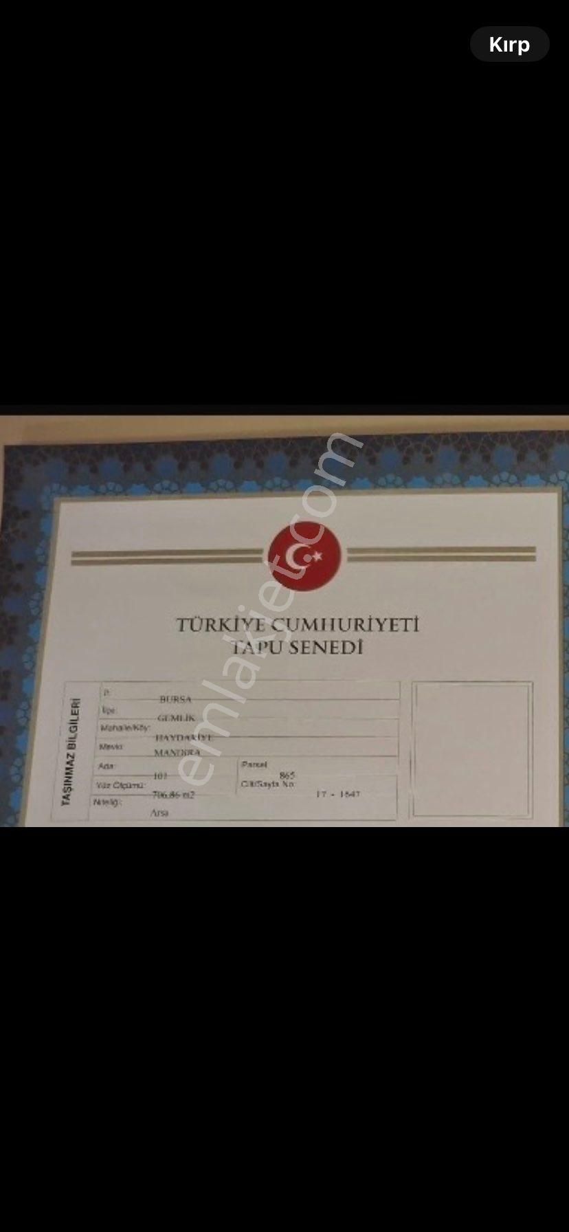 Sahıbınden Satılık Villa Imarlı Tek Tapu Arsa - Görsel 3