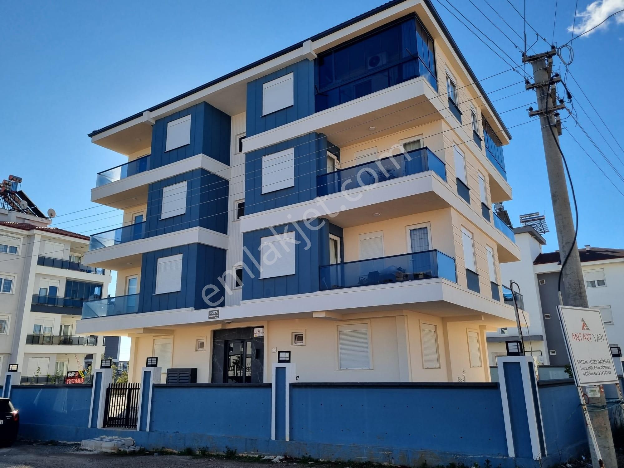 Antalya Kırkgöz Yeniköy'de Yüksek Giriş Kiralık 1+1 - Görsel 2