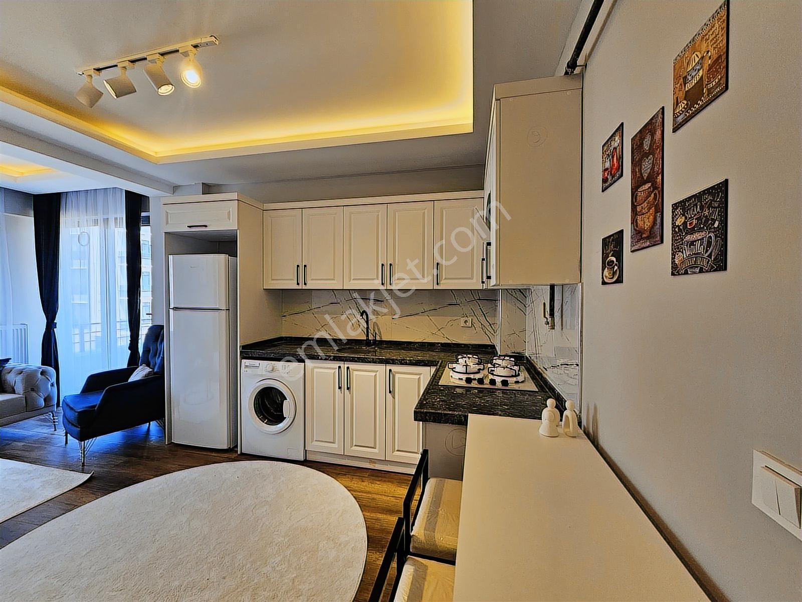 6 Ay Kullanılmış!!! Kiralık Eşyalı 1+1 Daire - Görsel 3