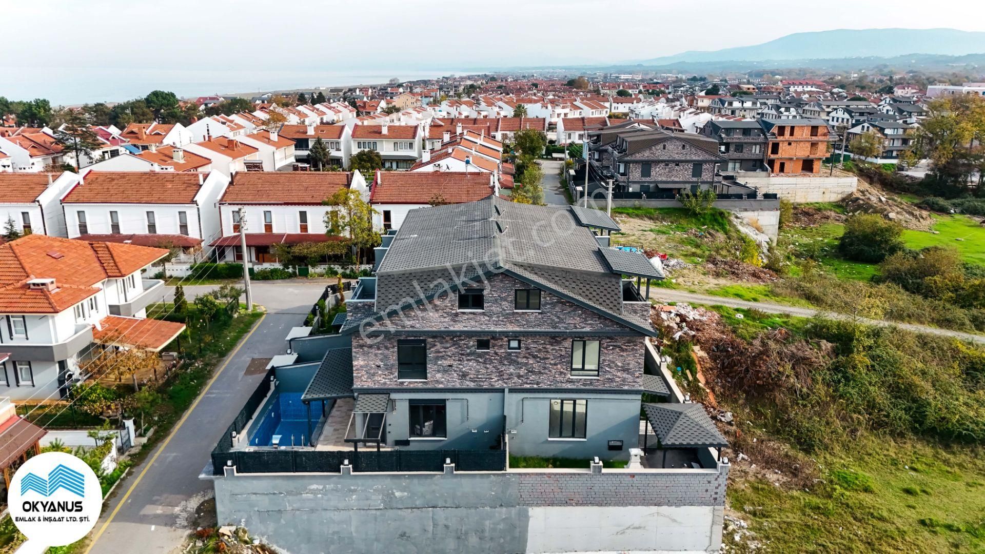 Kocaali Müstakil Bahçeli Havuzlu Şık Villa Okyanustan - Görsel 7