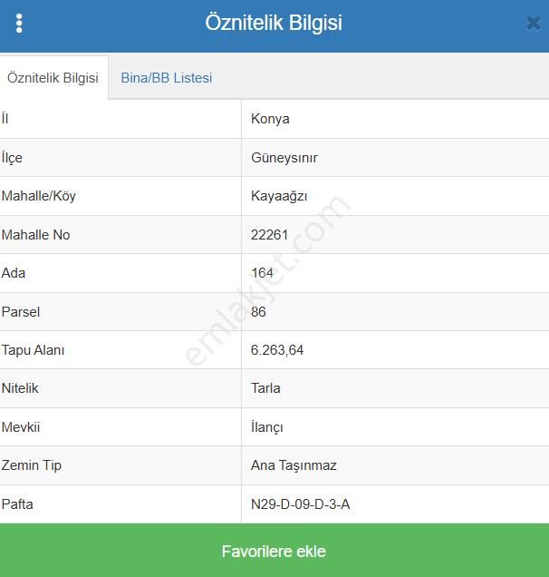 Konya Güneysınır Kayaağzı Köyünde 6.263 M² Tarla Satılıktır - Görsel 7