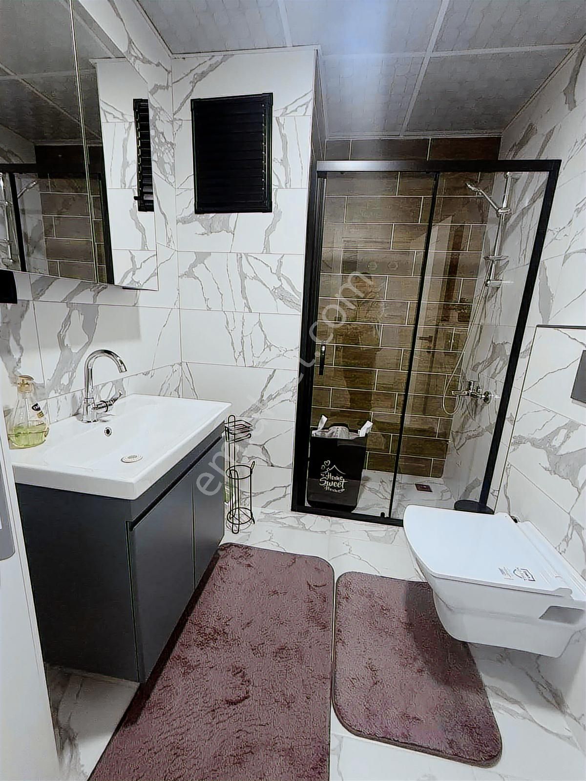 Atakum Da Satılık Eşyalı Deniz Manzaralı 1+1 Fırsat Daire - Görsel 16