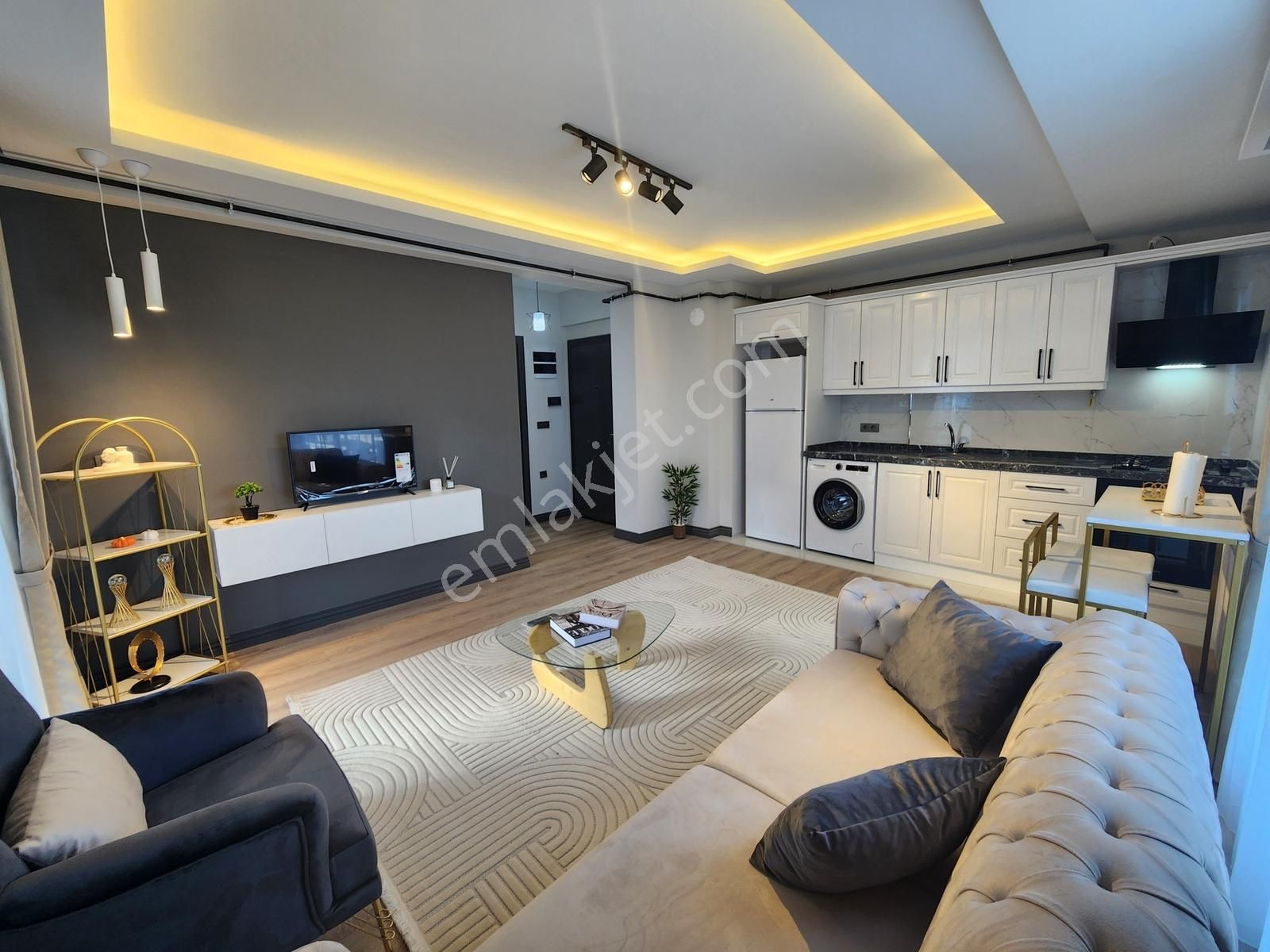 Mavi Atlas'tan Eşyalı Lüx 1+1 Daire - Görsel 5