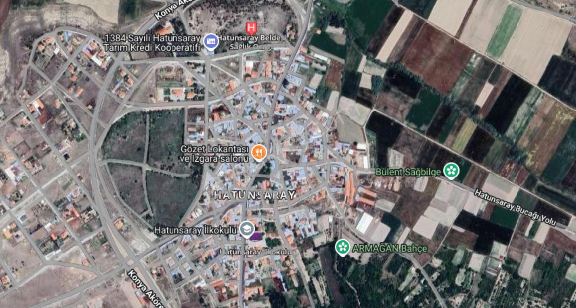 Meram Hatunsaray'da Hesaplı 4.724 M² Müstakil Bahçe