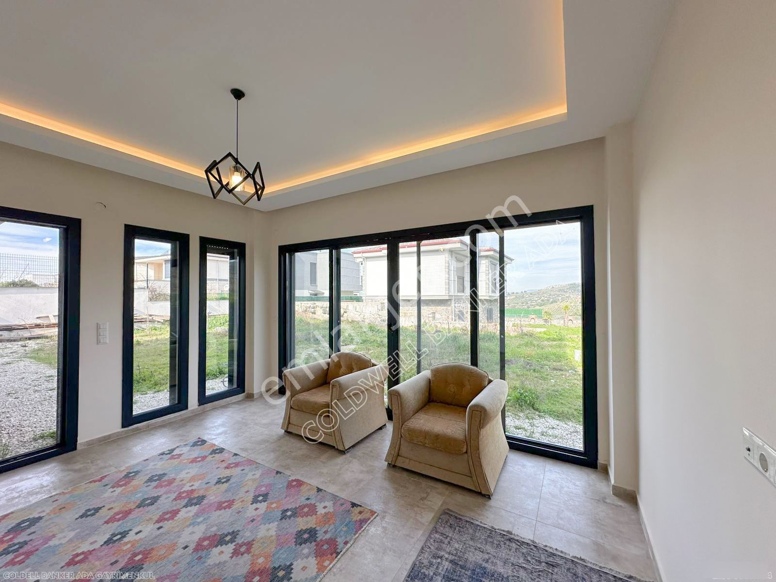 Yaylaköy'de Deniz Manzaralı, Müstakil 7+1 Villa - Görsel 33