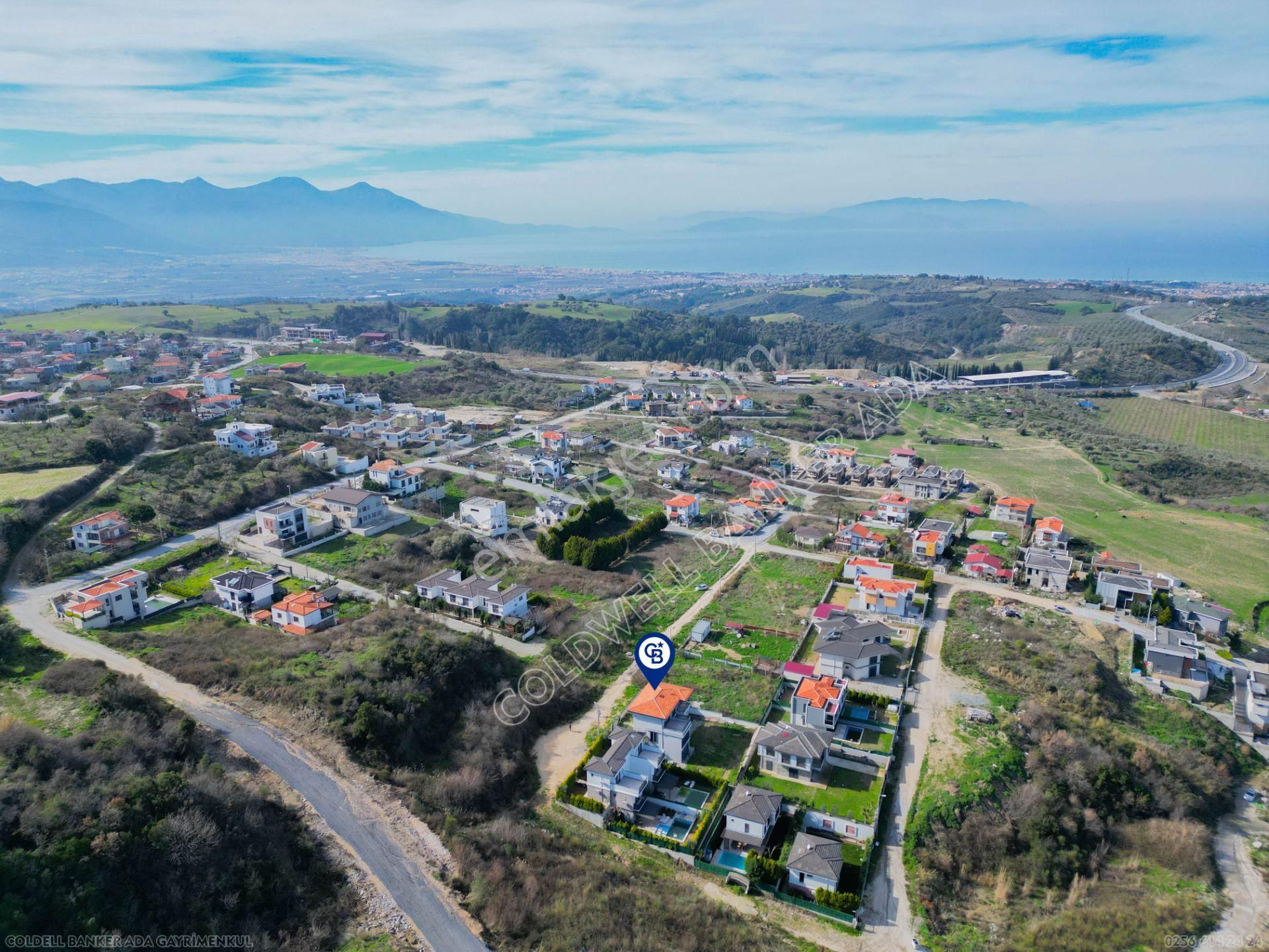 Yaylaköy'de Deniz Manzaralı, Müstakil 7+1 Villa - Görsel 41