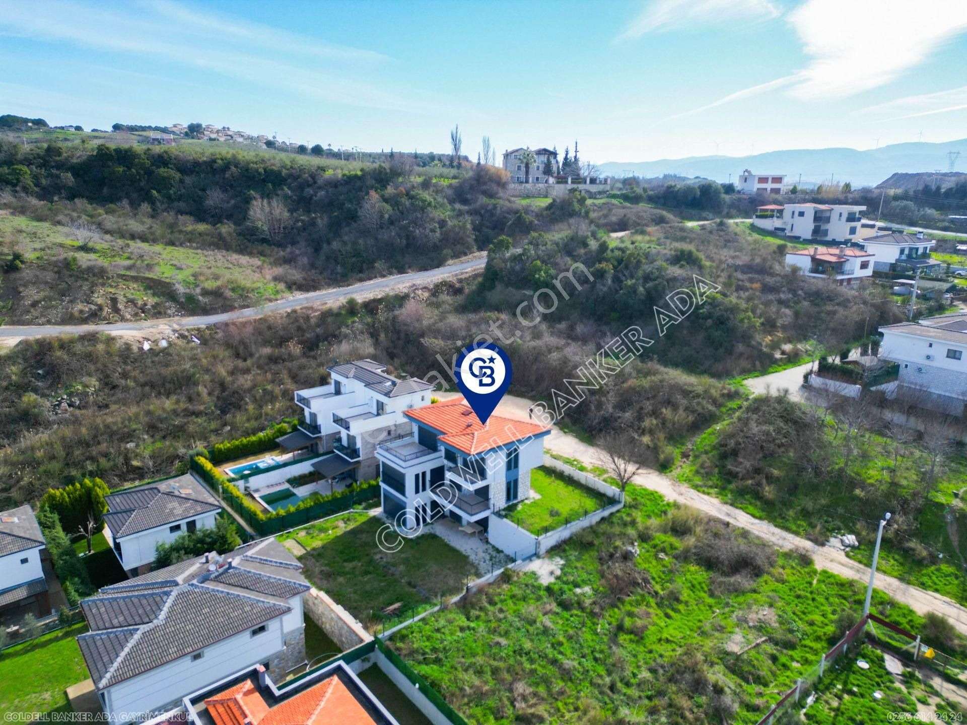 Yaylaköy'de Deniz Manzaralı, Müstakil 7+1 Villa - Görsel 42