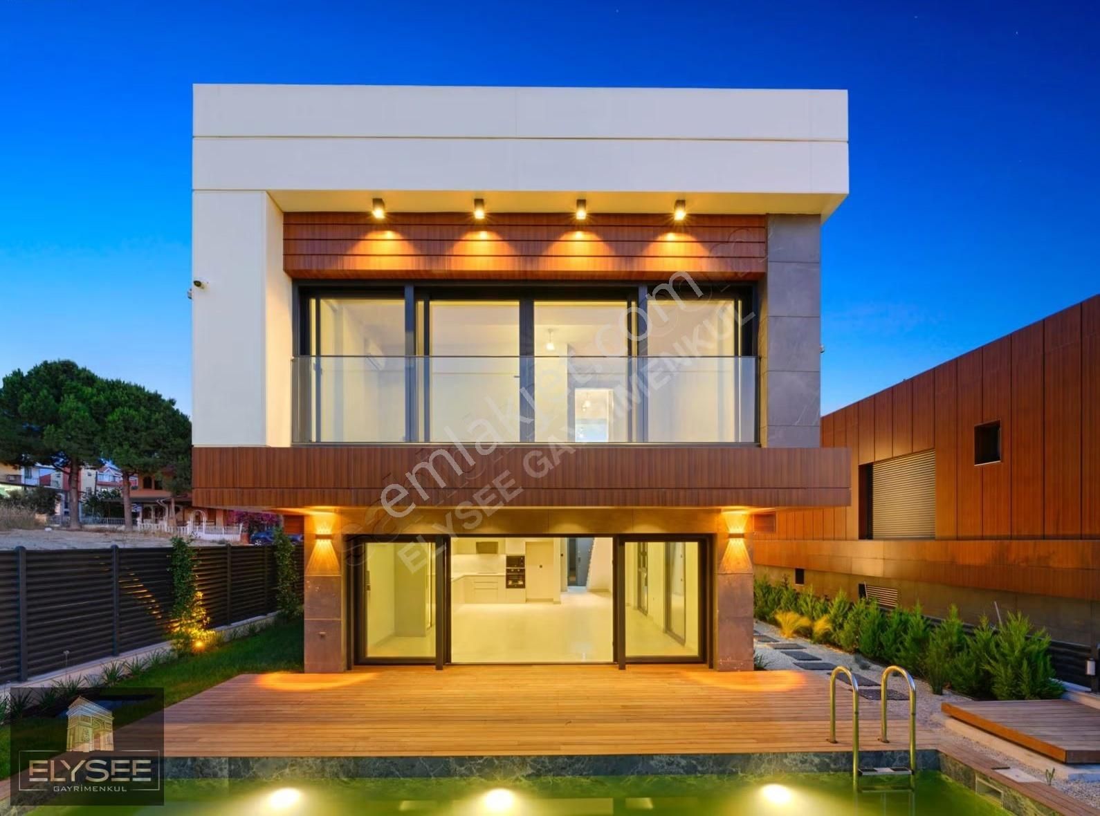 Soğucakta 4+1, Özel Havuzlu, Akıllı Ev Sistemli Deniz Manzaralı - Görsel 23