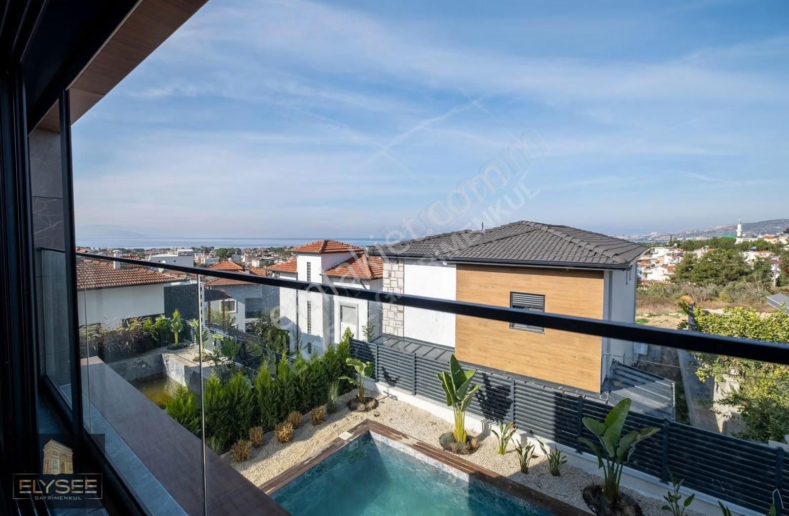 Soğucakta 4+1, Özel Havuzlu, Akıllı Ev Sistemli Deniz Manzaralı - Görsel 4