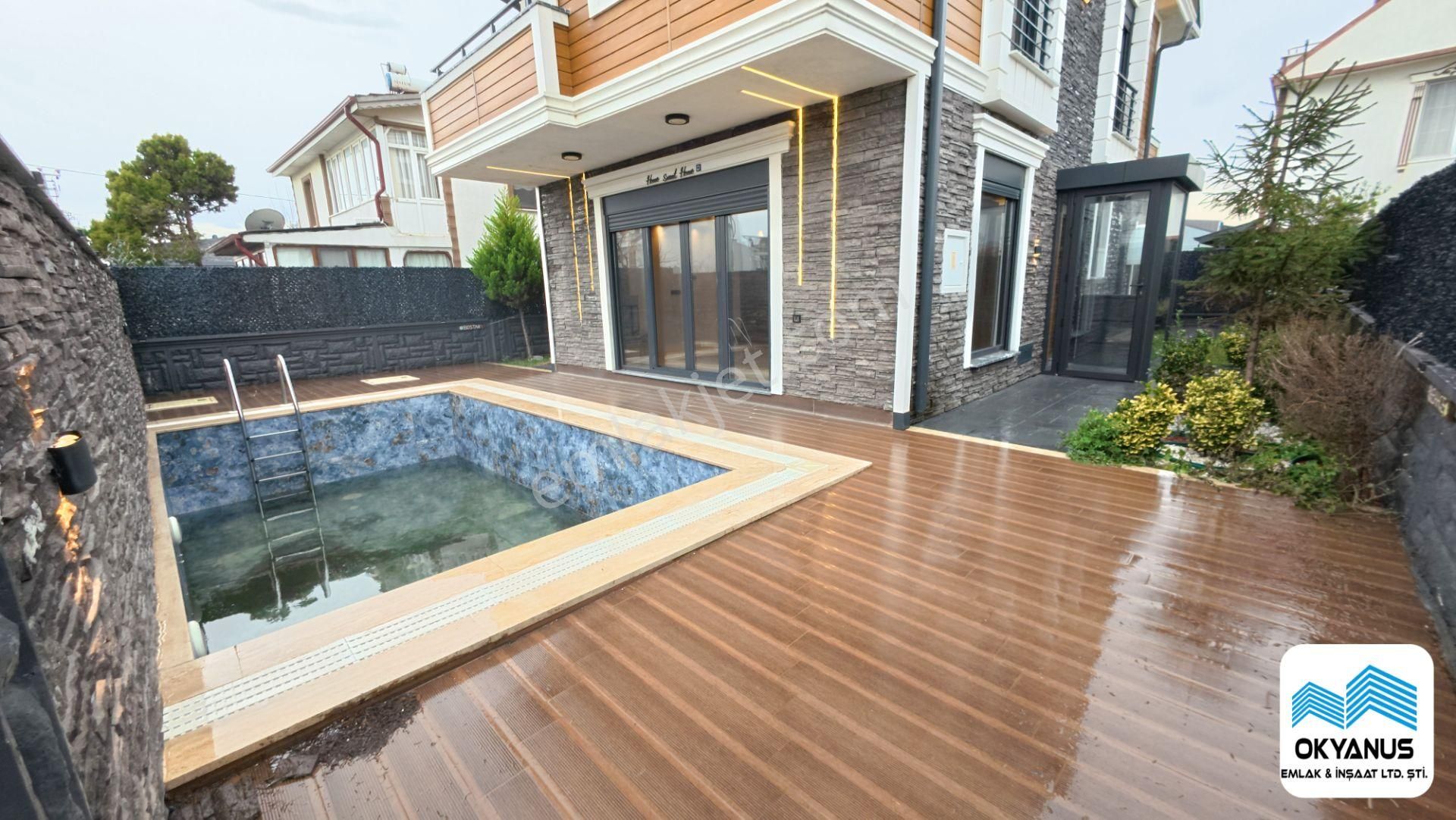 Kocaalide Denizin Dibinde 4 Tarafı Bahçeli Tamamen Müstakil Havuzlu Villa!!! - Görsel 3