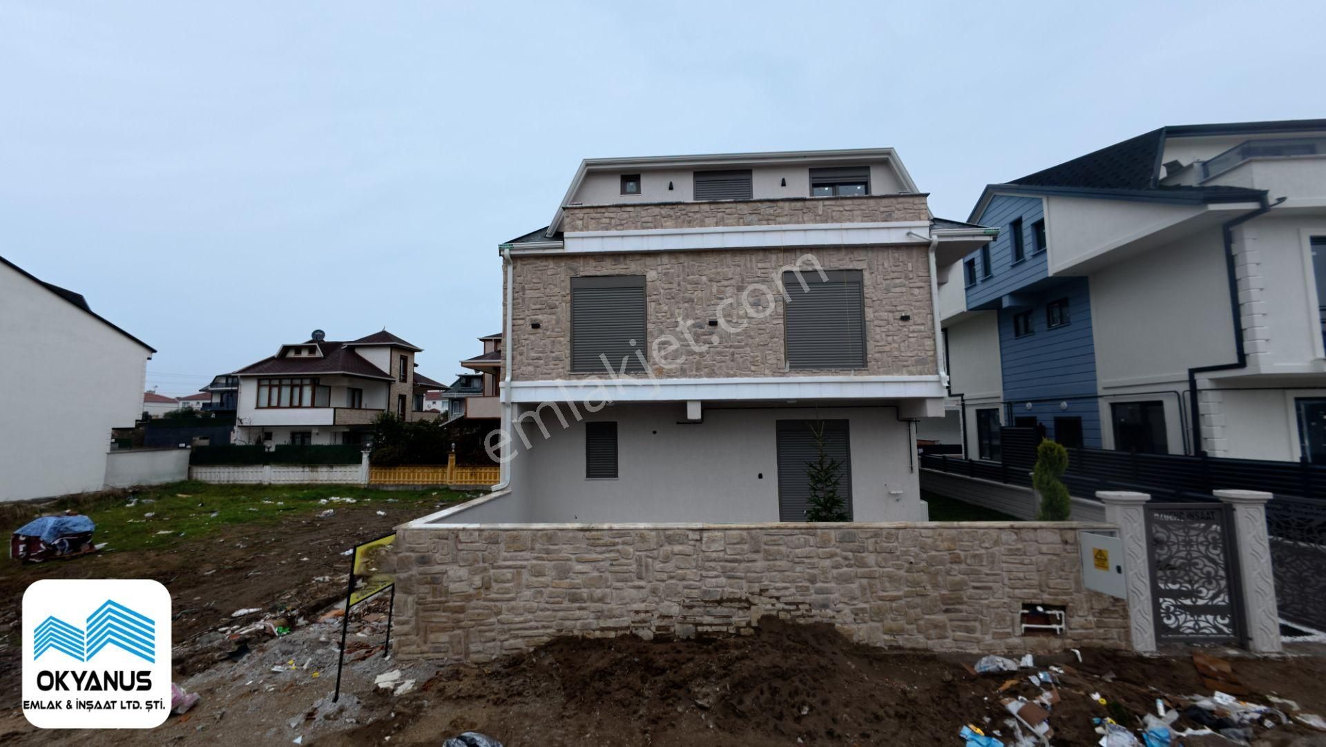 Kocaali Sahilde Müstakil Bahçeli Havuzlu Şık Villa Okyanustan - Görsel 3