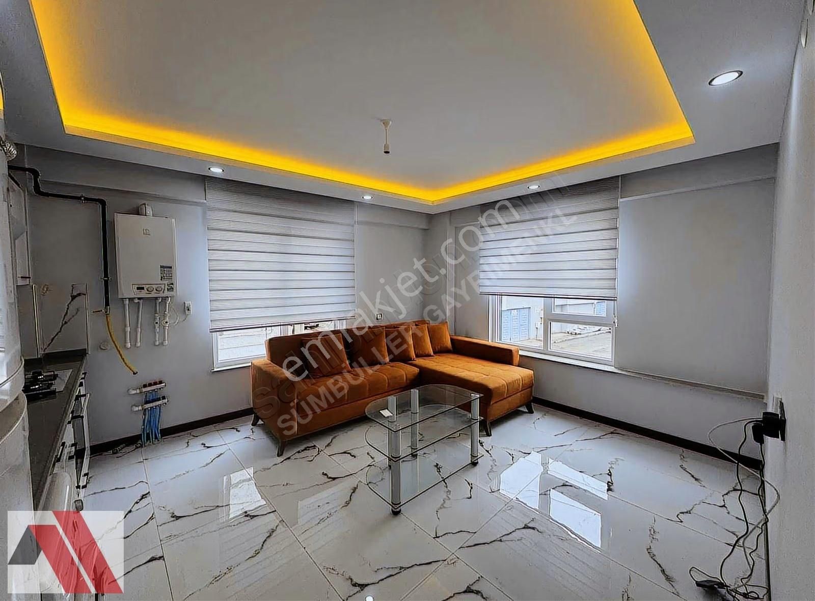 Sümbüller'den Eğitimciler Yakını Köşe Şık Tasarım Eşyalı 1+1 - Görsel 4