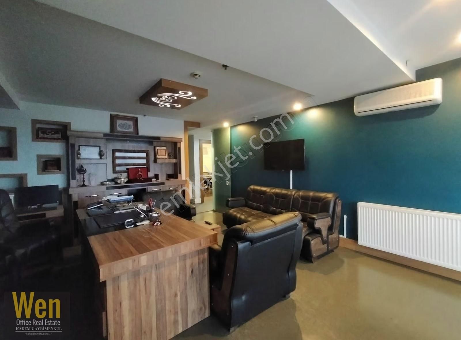 Beylikdüzü Kubis Park Teraslı 2+1 Eşyalı Kiralık Ofis - Görsel 17