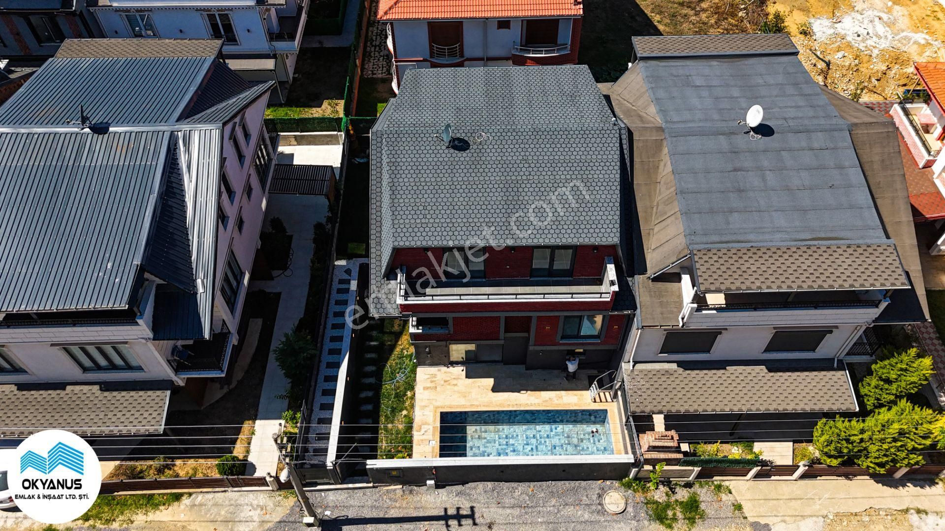 Kocaalide Denize Yürüme Mesafesinde Müstakil Bahçeli Havuzlu Şık Villa Okyanustan - Görsel 5