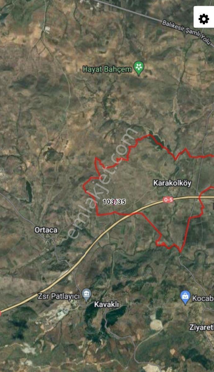 Balıkesir Karesi Karakol Otobana Karşı Satılık Takaslı Tarla - Görsel 7