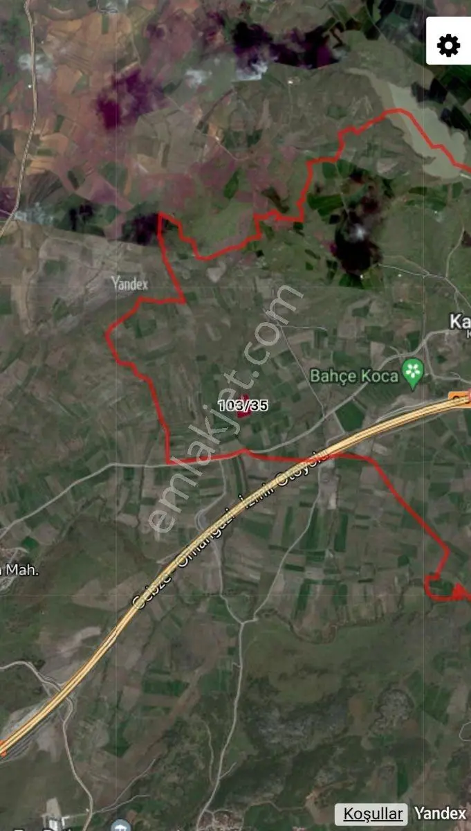 Balıkesir Karesi Karakol Otobana Karşı Satılık Takaslı Tarla - Görsel 5