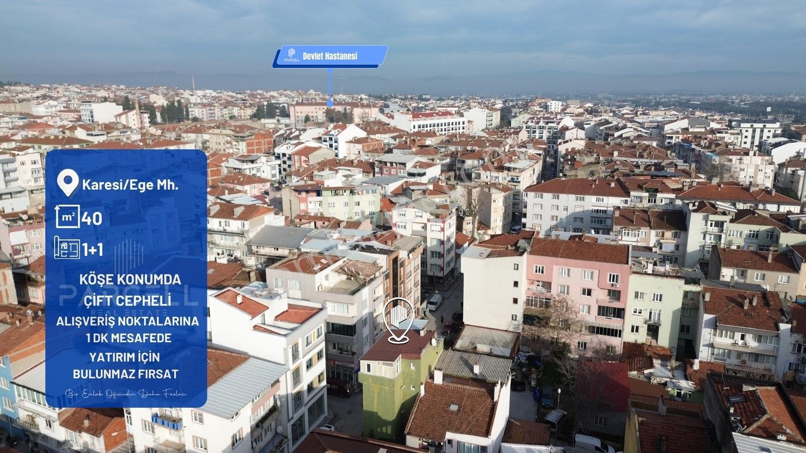 Balıkesir Karesi Ege Mah. Mükemmel Konumda Satılık 1+1 Daire - Görsel 26