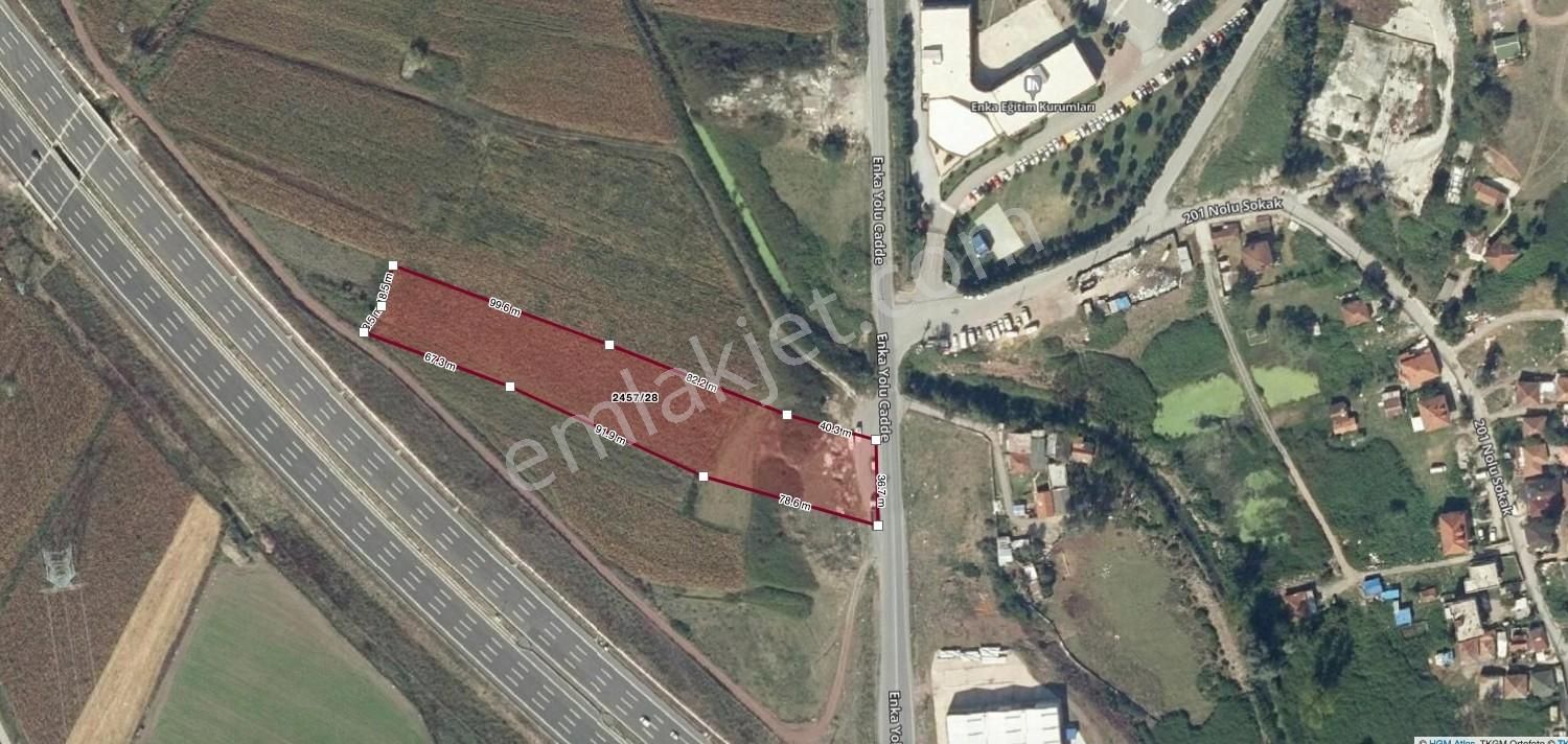 Enka Okulları Karşısı 37 Metre Ana Cadde Cepheli 8080 M2 Tarla - Görsel 2