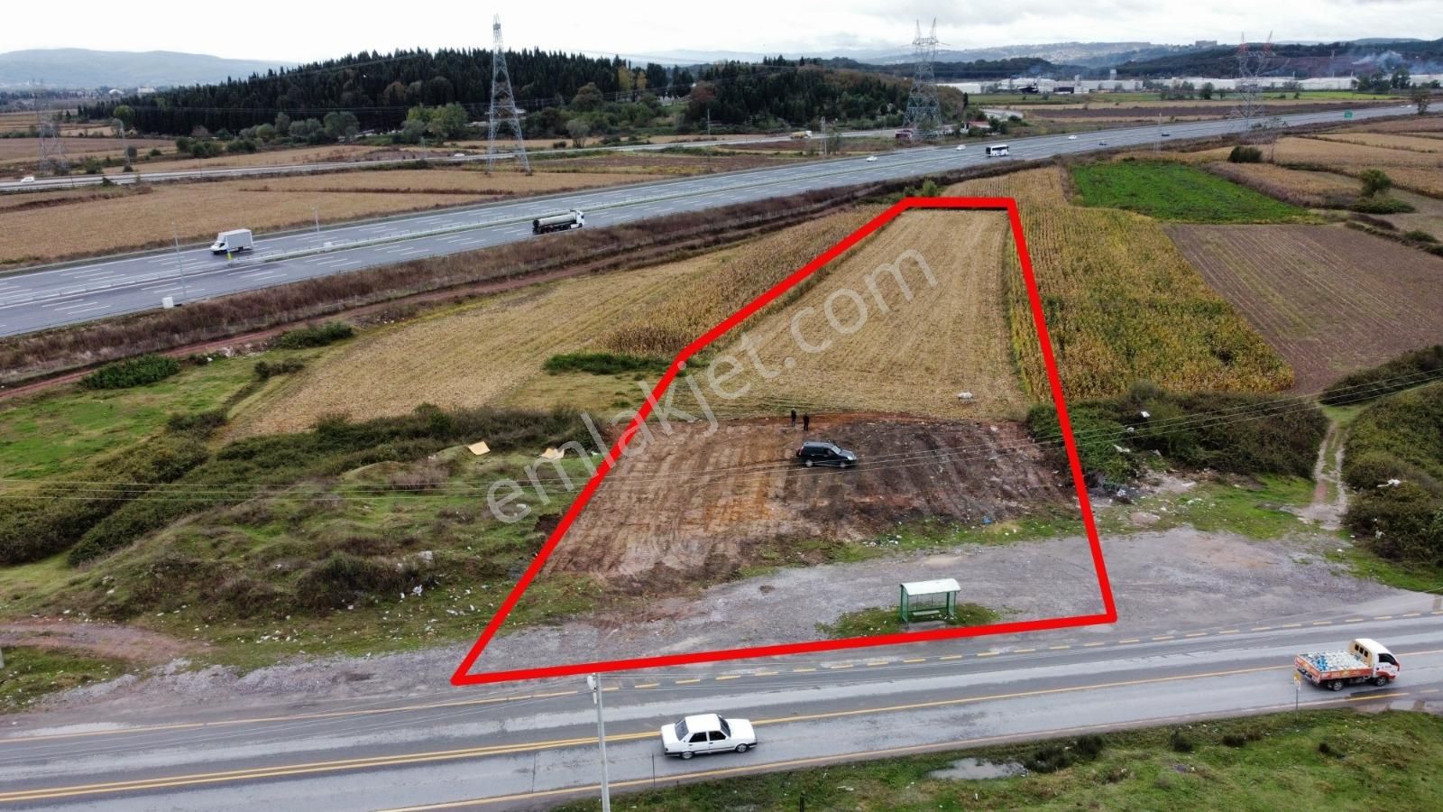 Enka Okulları Karşısı 37 Metre Ana Cadde Cepheli 8080 M2 Tarla - Görsel 14