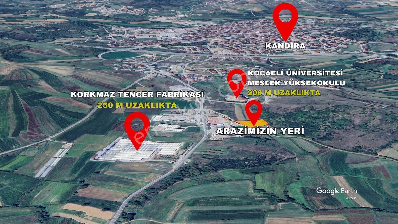 Kandıra Merkez Sanayi İmarı Yakınında 4115 M2 Satılık Tarla - Görsel 12