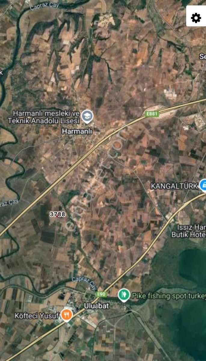 Bursa Karacabey Harmanlı 80m Yola Cepheli Yatırımlık Tarla - Görsel 8