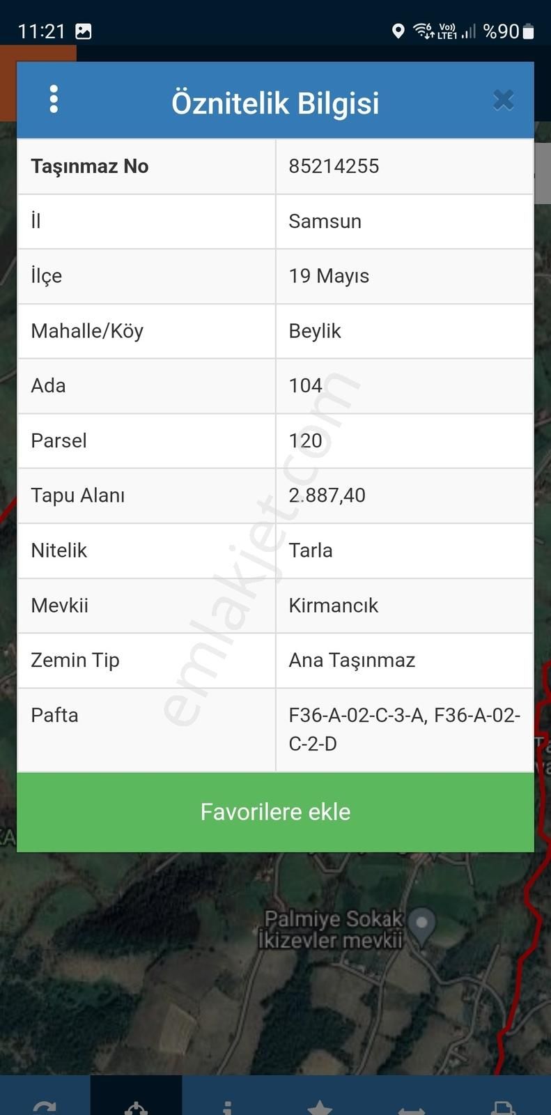 Mavi Atlas'tan Beylik'te Satılık Müstakil Tarla - Görsel 15