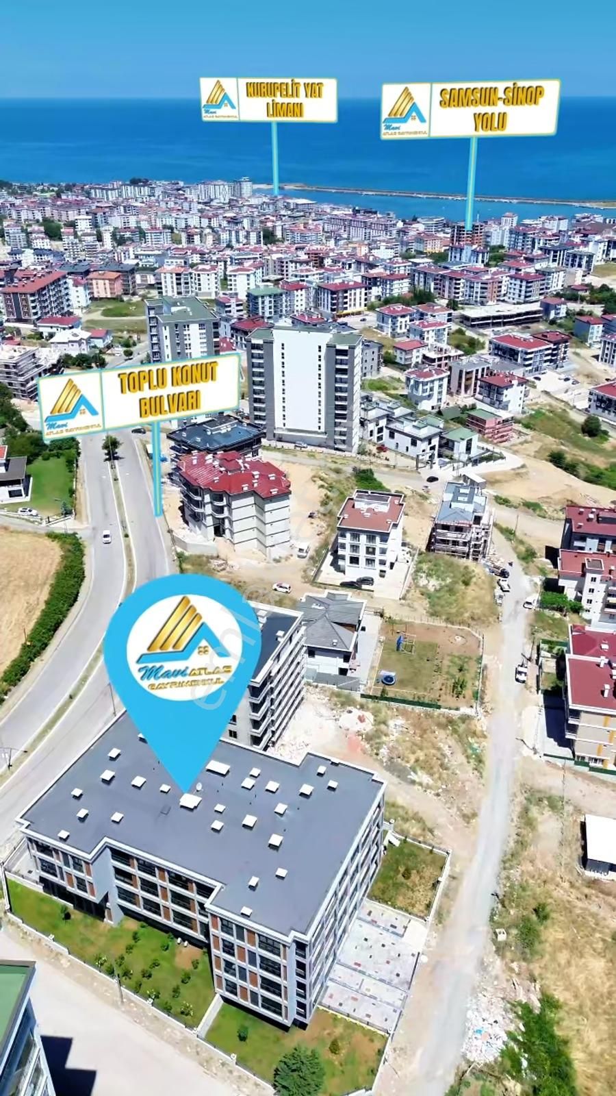 Mavi Atlas'tan Modern Mimari Satılık Deniz Manzara Lüks 1+1 Dair - Görsel 34