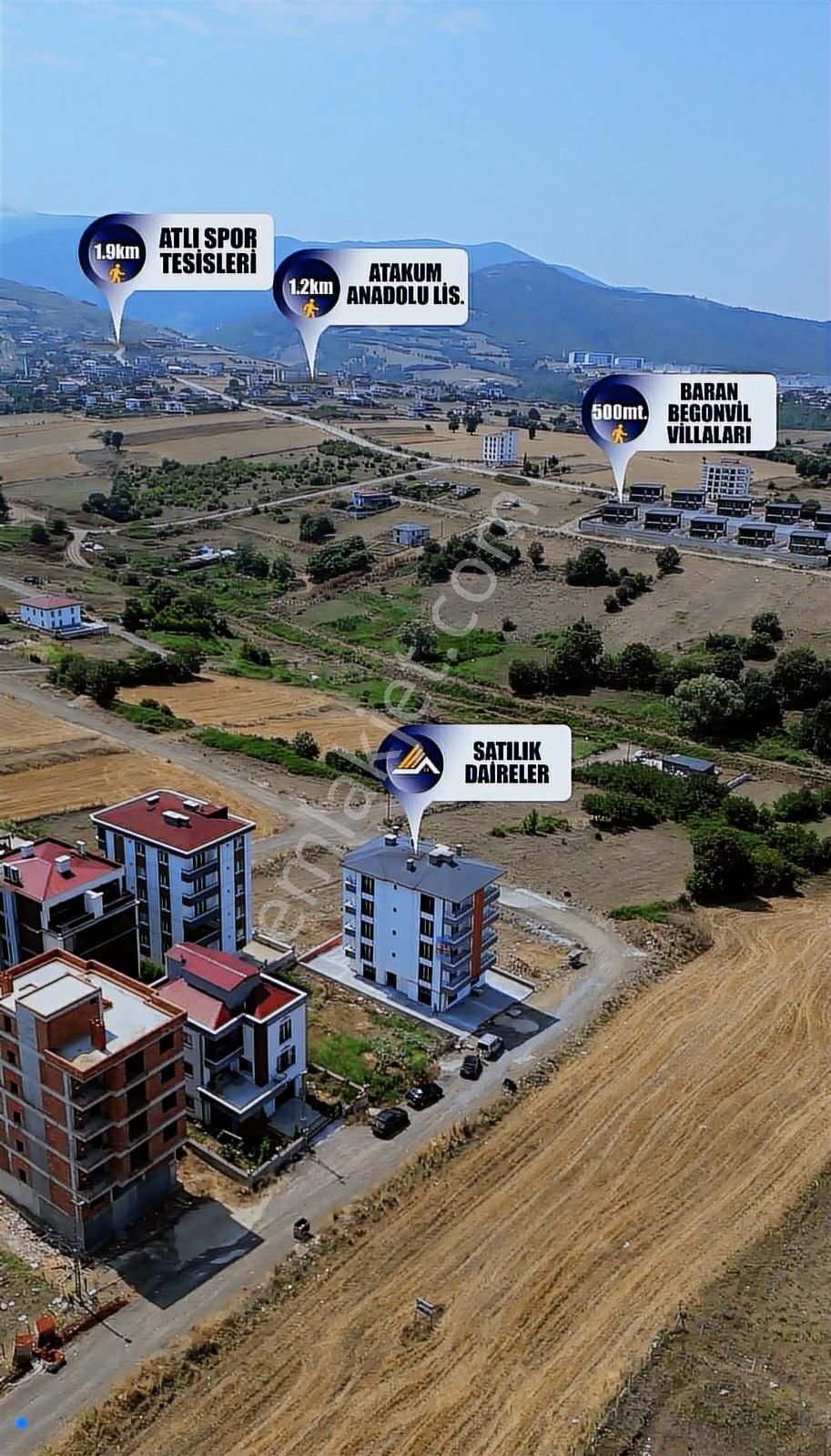 Mavi Atlas'tan Atakum Büyükoyumca Da Satılık 2+1 Daireler - Görsel 29