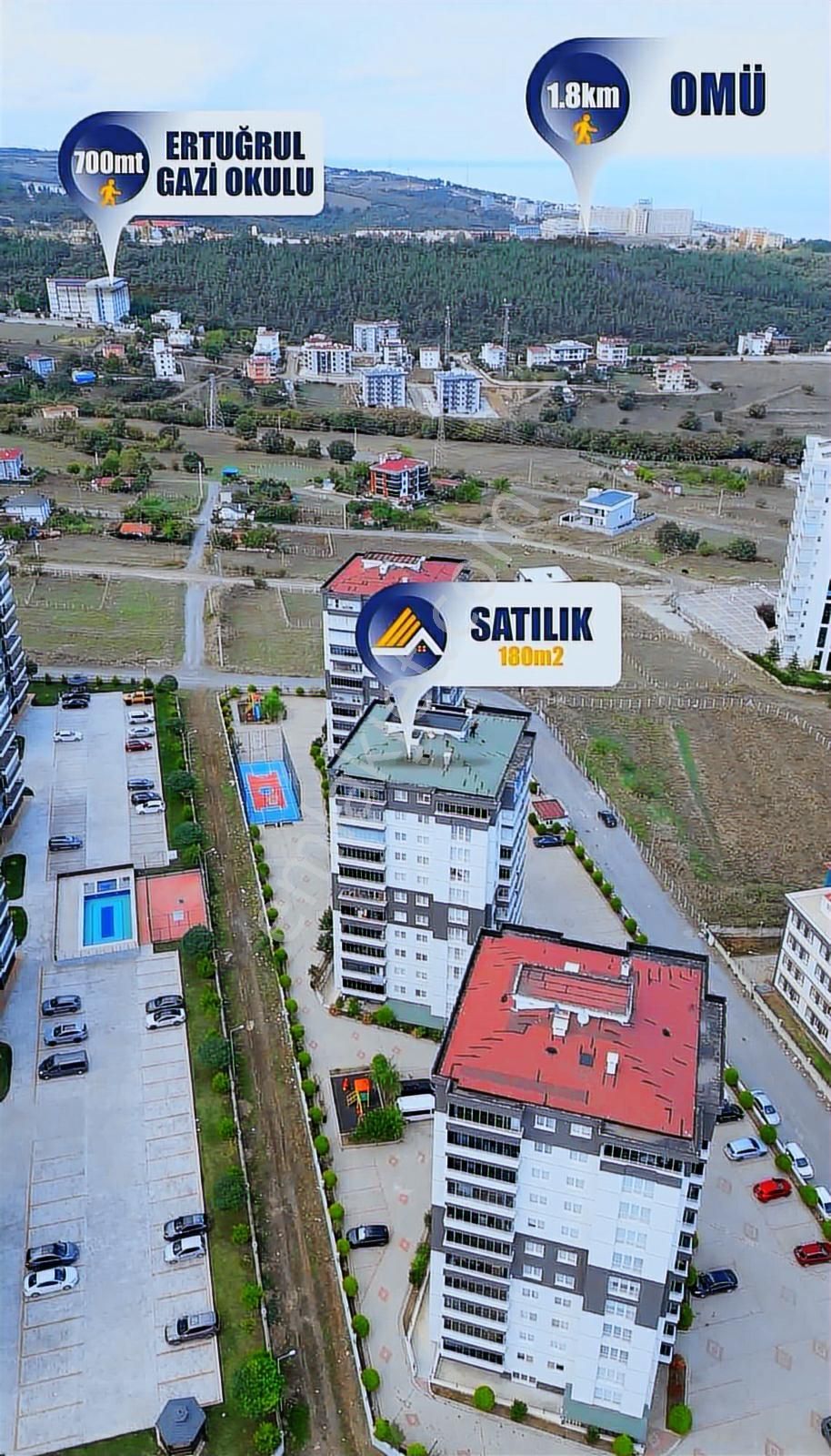 Lüks Sitede Deniz Ve Şehir Manzaralı 180 M2 Geniş Daire - Görsel 32