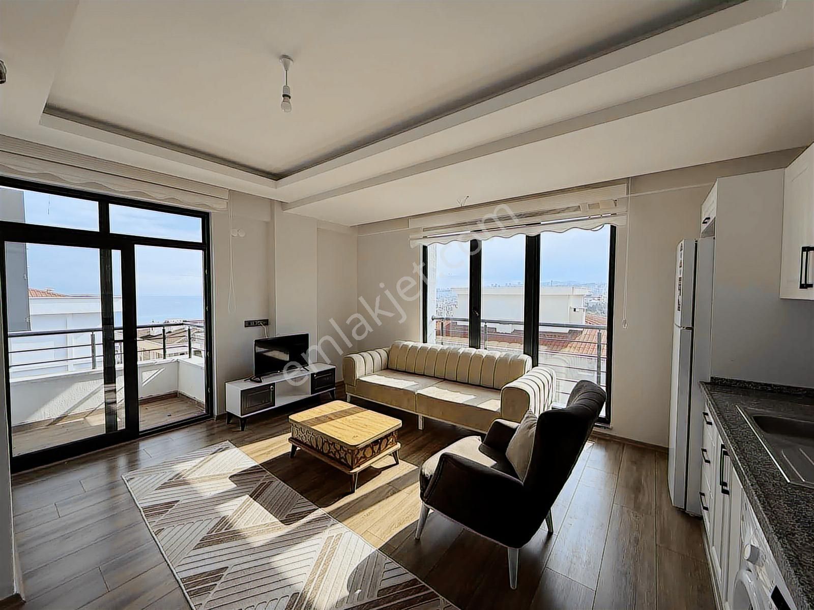 Muhteşem Deniz Manzaralı Tramvaya 5 Dk Lüks 1+1 Daire - Görsel 23